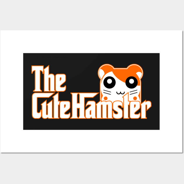 The Cute Hamster Wall Art by soaktrendingworld